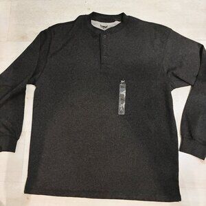 Smith & Eagle Long-Sleeve Charcoal Gray Thermal Shirt Size XL (NWT)